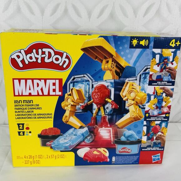 Play-Doh Marvel Iron‎ Man Armor Maker Lab Playset - Picture 9 of 9